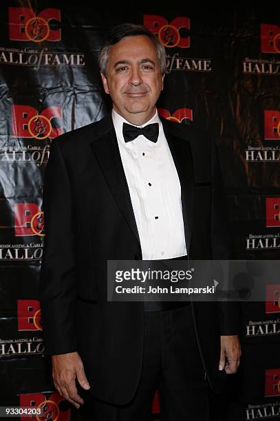 Tony Vinciquerra attends the 19th Annual Broadcasting & Cable Hall of Fame Awards at The Waldorf=Astoria on October 20, 2009 in New York City.