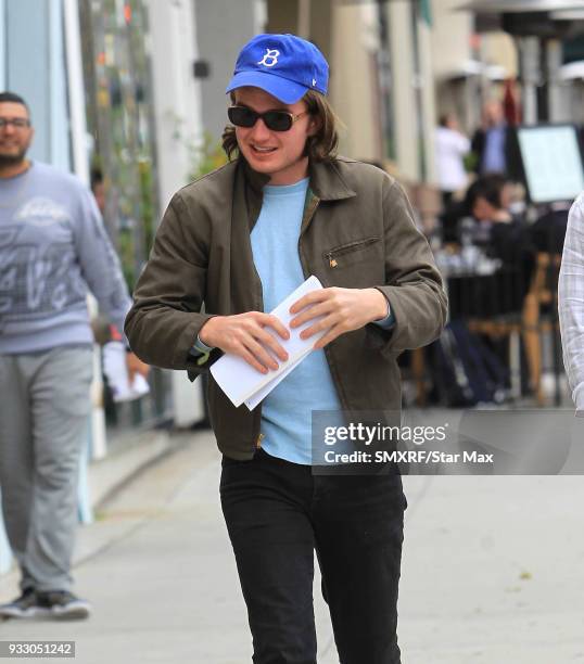 Joe Keery is seen on March 16, 2018 in Los Angeles, CA.