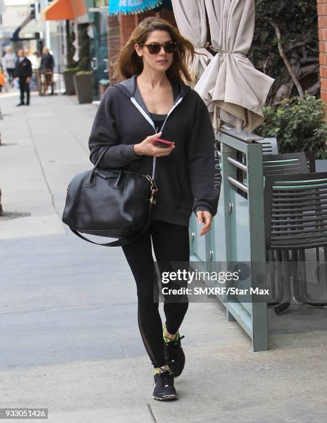 Ashley Greene is seen on March 16, 2018 in Los Angeles, CA.