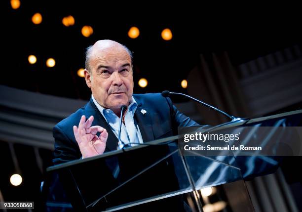 Antonio Resines attends during the Golden medal of Valladolid for her contribution to the arts award on March 17, 2018 in Valladolid, Spain.