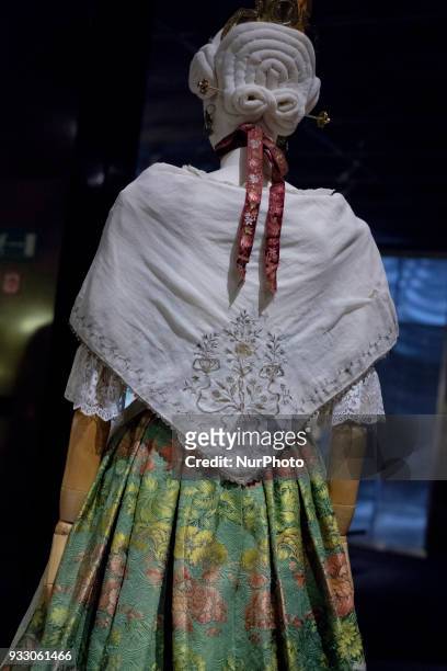 Exhibition of the ICONS OF STYLE. A look at traditional clothing' exhibition, curated by former director of the Palais Galliera, Oliver Saillard, at...