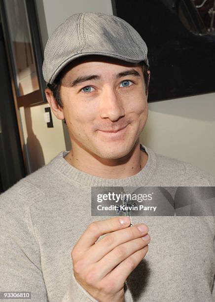 Actor Alex Frost attends the American Music Awards Luxury Lounge - Day 3 at Nokia Theatre L.A. Live on November 22, 2009 in Los Angeles, California.