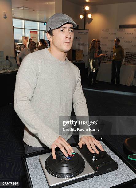 Actor Alex Frost attends the American Music Awards Luxury Lounge - Day 3 at Nokia Theatre L.A. Live on November 22, 2009 in Los Angeles, California.