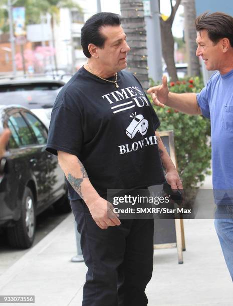 Chuck Zito is seen on March 16, 2018 in Los Angeles, CA.