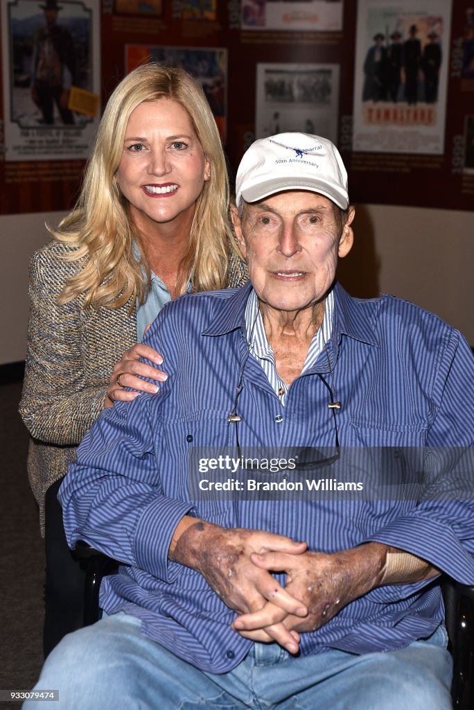 Former actor Leslie Landon Matthews and legendary producer Kent