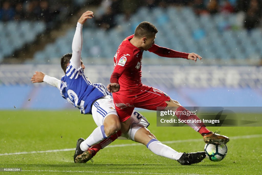 Real Sociedad v Getafe - La Liga Santander