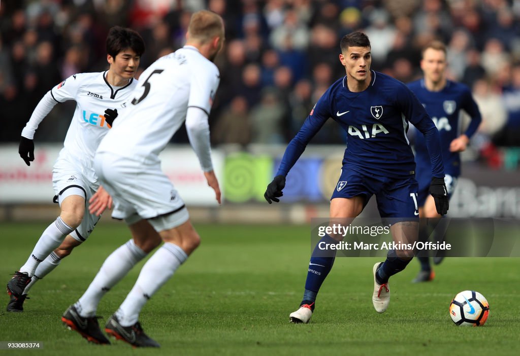 Swansea City v Tottenham Hotspur - The Emirates FA Cup Quarter Final