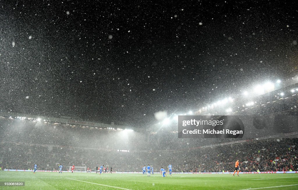 Manchester United v Brighton & Hove Albion - The Emirates FA Cup Quarter Final