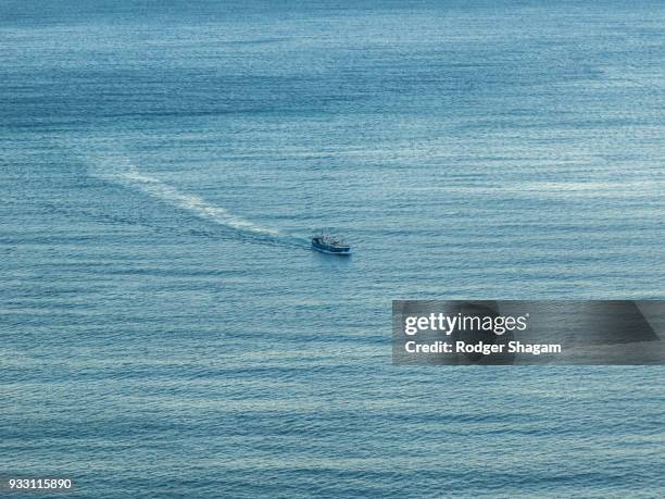 fishing boat. hout bay, cape town, south africa. - hout stock pictures, royalty-free photos & images