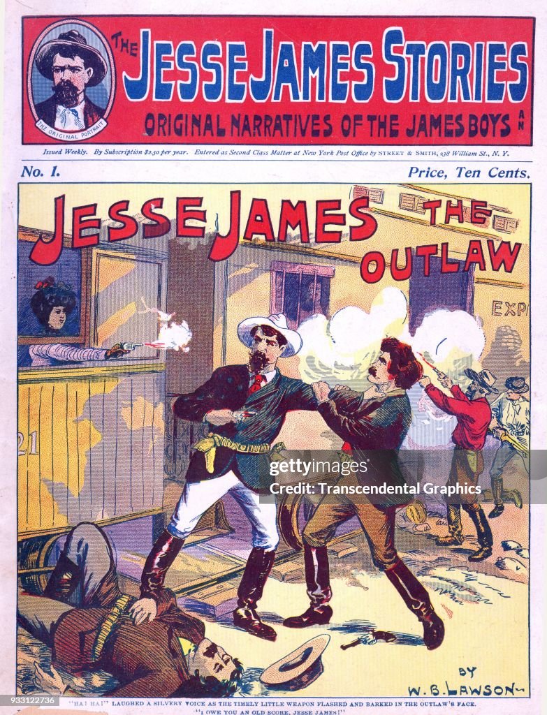 Jesse James Stories Cover, August 15, 1902