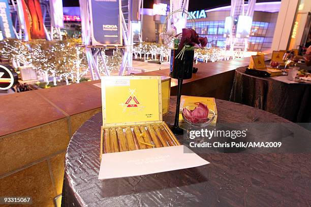 General view of the atmosphere the 2009 American Music Awards after party at The Conga Room at L.A. Live on November 22, 2009 in Los Angeles,...