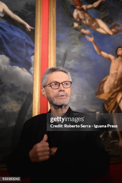 Roberto Grandi President of the Civic Museums Associations of Bologna attends 'Creti, Canova, Hayez. La Nascita Del Gusto Moderno Tra '700 e '800...