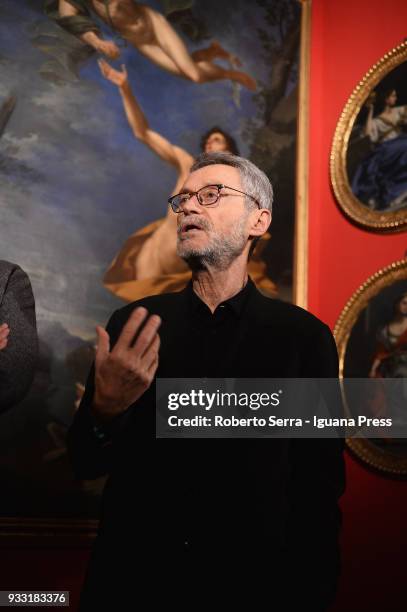 Roberto Grandi President of the Civic Museums Associations of Bologna attends 'Creti, Canova, Hayez. La Nascita Del Gusto Moderno Tra '700 e '800...