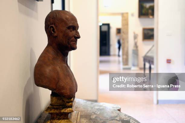 Old Man's Portrait" by Antonio Canova at the 'Creti, Canova, Hayez. La Nascita Del Gusto Moderno Tra '700 e '800 Nelle Collezioni Comunali d'Arte'...