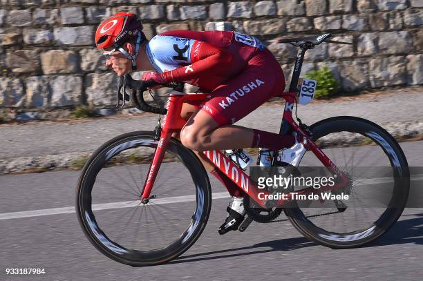 Nils Politt of Germany and Team Katusha-Alpecin /during the 109th Milan-Sanremo 2018 a 291km race from Milan to Sanremo on March 17, 2018 in Sanremo,...