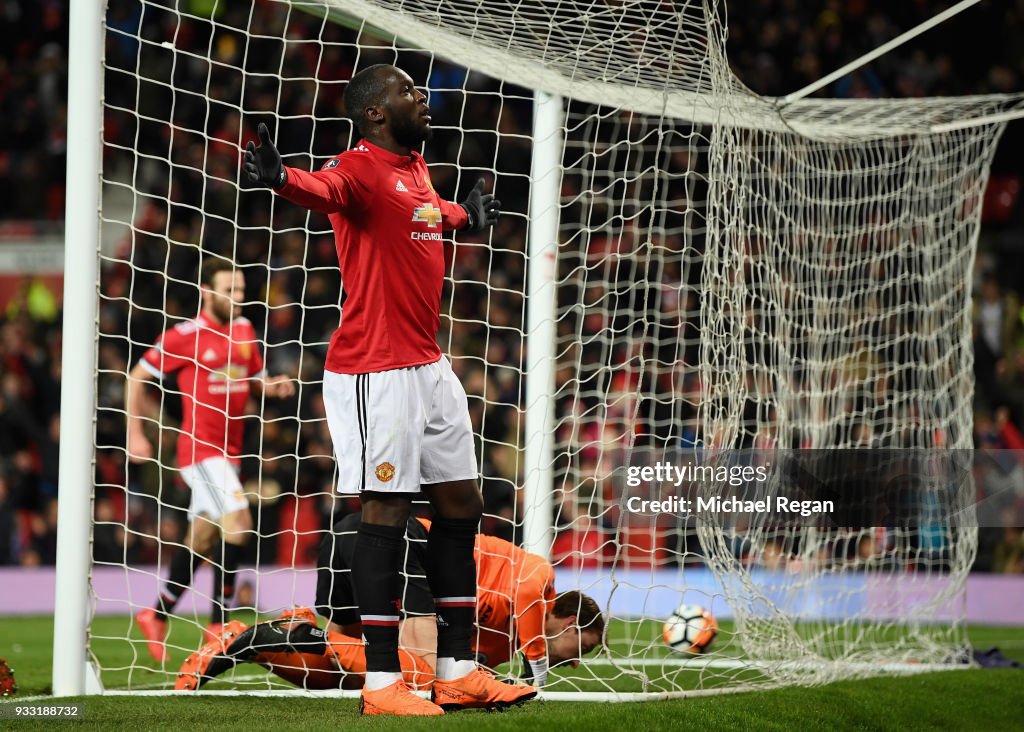 Manchester United v Brighton & Hove Albion - The Emirates FA Cup Quarter Final