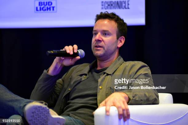 Pete Vlastelica, President & CEO of Major League Gaming speaks onstage at What Makes a Sport Professional? during SXSW at Austin Convention Center on...