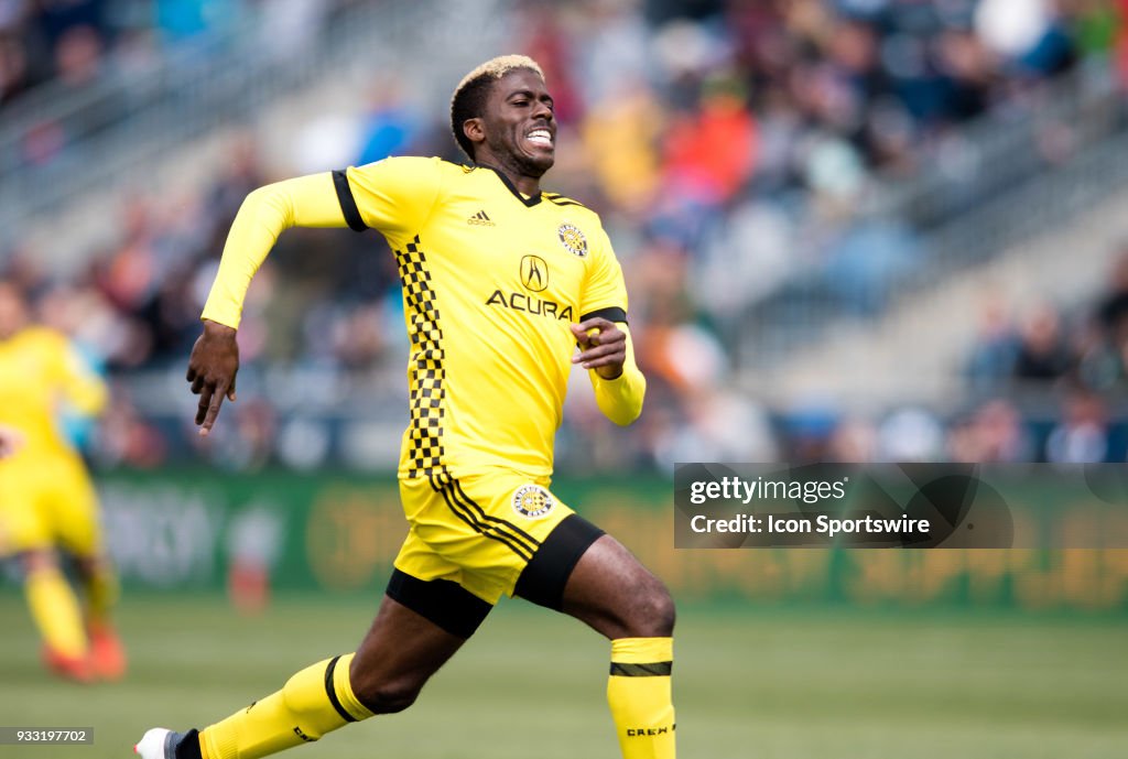 SOCCER: MAR 17 MLS - Columbus Crew at Philadelphia Union