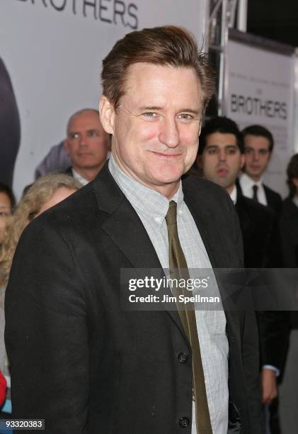Actor Bill Pullman attends the Cinema Society and DKNY Men screening of "Brothers" at the SVA Theater on November 22, 2009 in New York City.