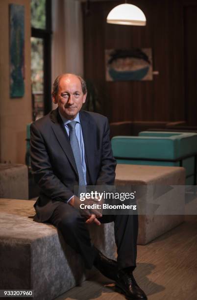 Paul Bulcke, chairman of Nestle SA, sits for a photograph following an interview in Brasilia, Brazil, on Friday, March 17, 2018. Nestle will be...