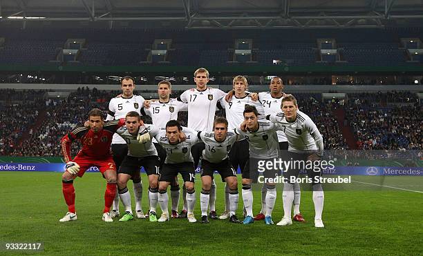 German players Heiko Westermann, Thomas Hitzlsperger, Per Mertesacker, Stefan Kiessling, Jerome Boateng, Tim Wiese , Lukas Podolski, Piotr...