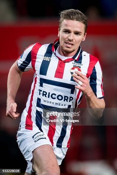 Samuel Rienstra Ben Rienstra of Willem II during the Dutch Eredivisie match between ...