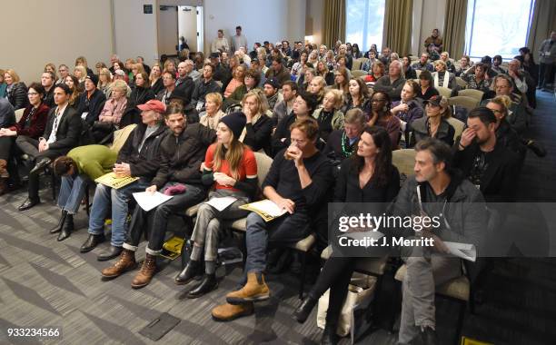 General view of atmosphere during the 2018 Sun Valley Film Festival - Screenwriter's Lab held on March 17, 2018 in Sun Valley, Idaho.