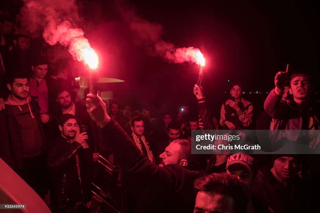 Fan Rivalry Continues At The 2018 Istanbul Derby