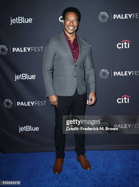 Actor Rico P. Anderson of the television show "The Orville" attends The Paley Center for Media's 35th Annual Paleyfest Los Angeles at the Dolby...