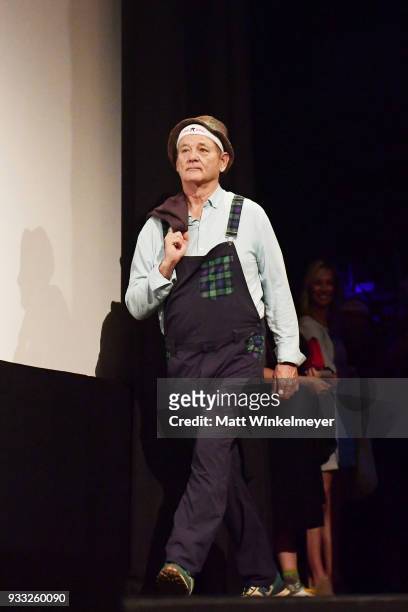 Bill Murray attends the "Isle of Dogs" Premiere - 2018 SXSW Conference and Festivals at Paramount Theatre on March 17, 2018 in Austin, Texas.