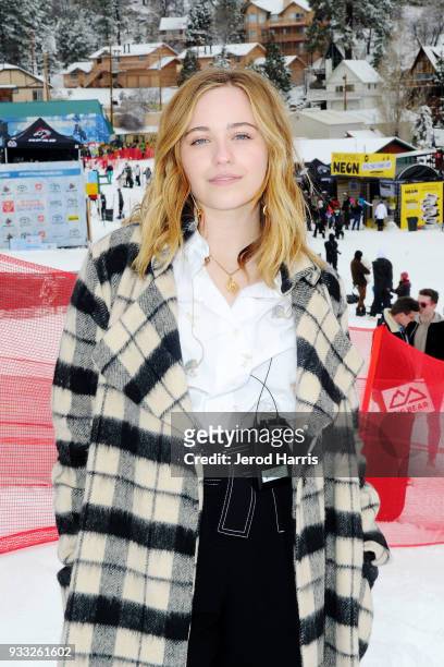 Cailee Rae performs at The 2018 Toyota Supergirl Snow Pro Sponsored by Toyota on March 17, 2018 in Big Bear, California.