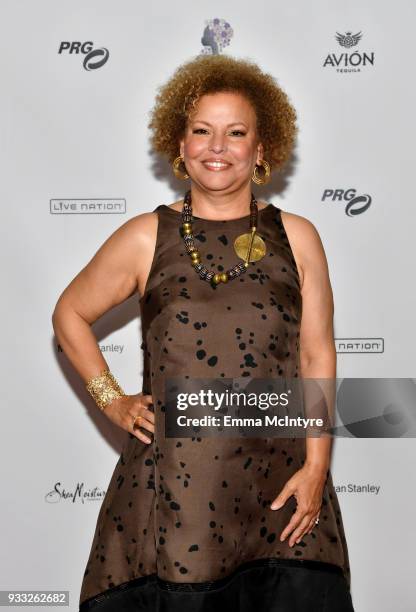 Chairman and Chief Executive Officer of BET Debra Lee attend\ WACO Theater's 2nd Annual Wearable Art Gala on March 17, 2018 in Los Angeles,...