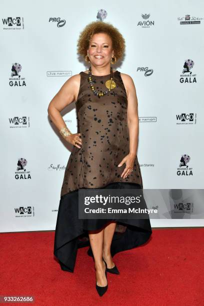 Chairman and Chief Executive Officer of BET Debra Lee attend\ WACO Theater's 2nd Annual Wearable Art Gala on March 17, 2018 in Los Angeles,...