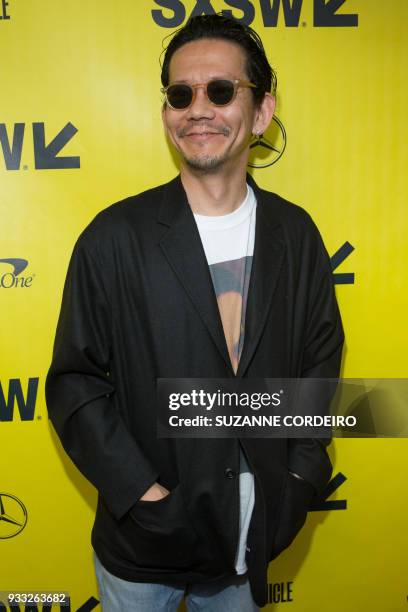 Kunichi Nomura attends the Isle of Dogs Premiere during the 2018 SXSW Conference and Festivals at Paramount Theatre on March 17, 2018 in Austin,...