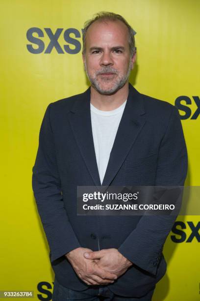 Movie producer Jeremy Dawson attends the Isle of Dogs Premiere during the 2018 SXSW Conference and Festivals at Paramount Theatre on March 17, 2018...