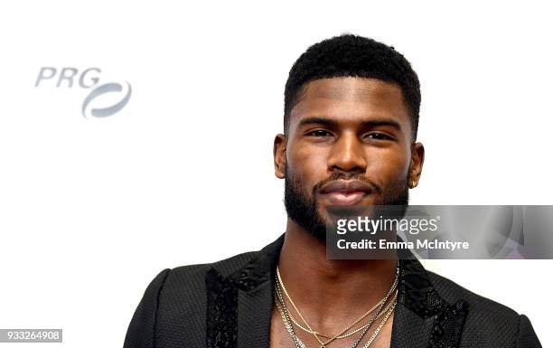 Broderick Hunter attends WACO Theater's 2nd Annual Wearable Art Gala on March 17, 2018 in Los Angeles, California.