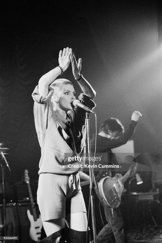 Blondie On Stage In Blackburn