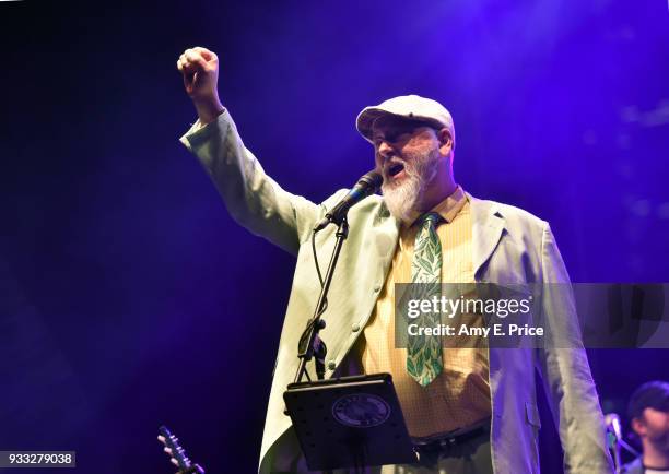 Kevin Russell of Shinyribs performs onstage at AMA 2018 Winners during SXSW at The SXSW Outdoor Stage presented by MGM Resorts on March 17, 2018 in...