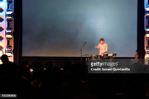 Grant Eadie performs onstage at SXSW Gaming Awards during SXSW at Hilton Austin Downtown on March 17, 2018 in Austin, Texas.