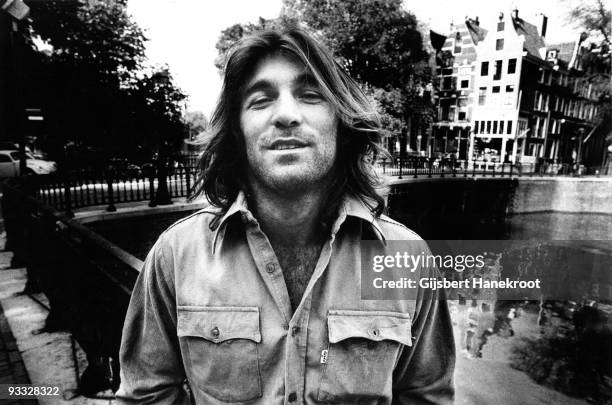 Dennis Wilson from The Beach Boys posed in Amsterdam, Netherlands on January 01 1971