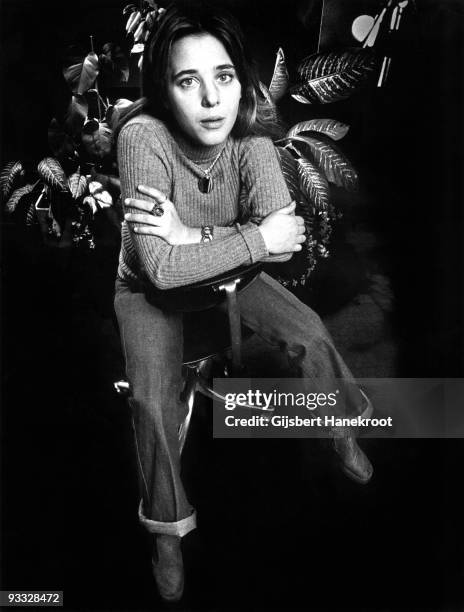 Suzi Quatro posed in Amsterdam, Netherlands in 1972