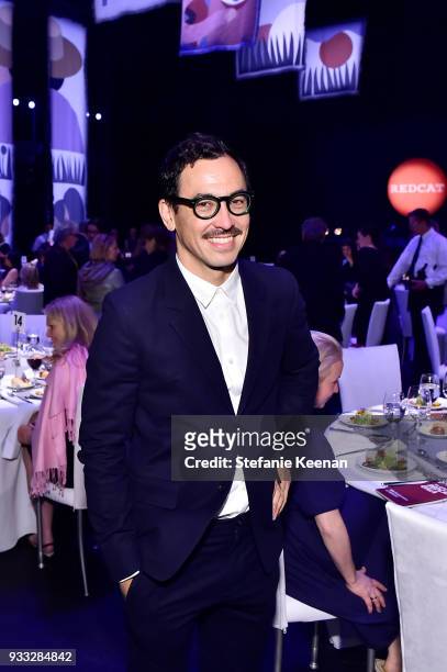 Geoff McFetridge attends The CalArts REDCAT Gala Honoring Charles Gaines and Adele Yellin on March 17, 2018 in Los Angeles, California.