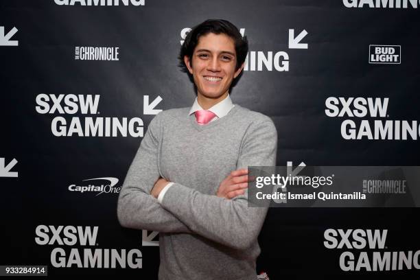 Estevan Aviles attends SXSW Gaming Awards during SXSW at Hilton Austin Downtown on March 17, 2018 in Austin, Texas.
