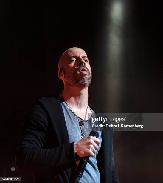 Musician Chris Daughtry performs live in concert at St George Theatre on March 17, 2018 in New York City.