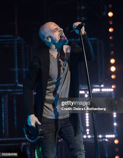 Musician Chris Daughtry performs live in concert at St George Theatre on March 17, 2018 in New York City.