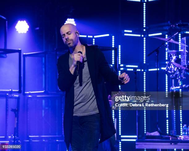 Musician Chris Daughtry performs live in concert at St George Theatre on March 17, 2018 in New York City.