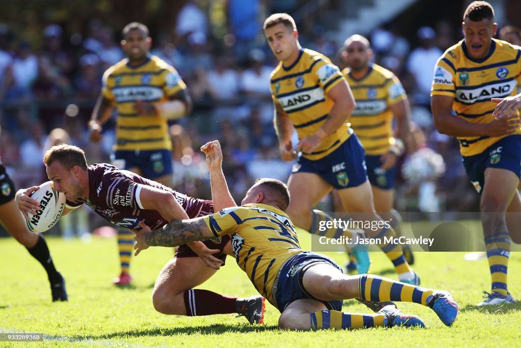 NRL Rd 2 - Sea Eagles v Eels