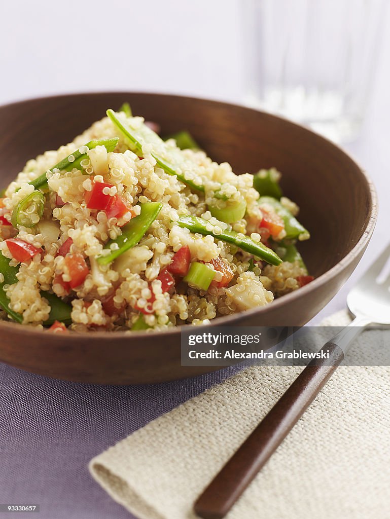 Bowl of Asian Quinoa Salad