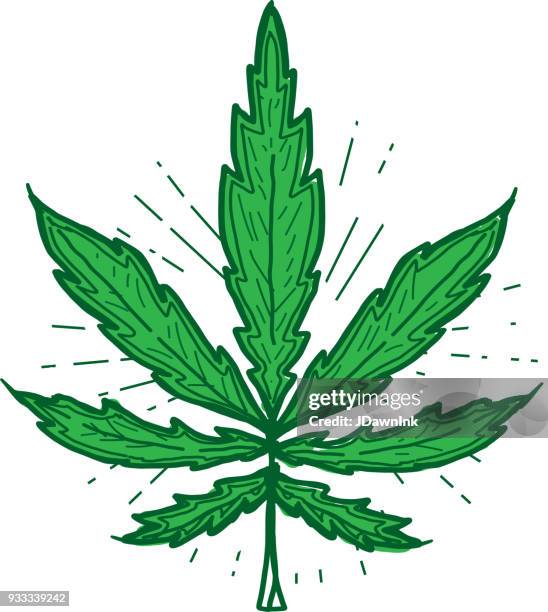 Weed Draw Marijuana Leaf Drawing Photos and Premium High Res Pictures - Getty Images