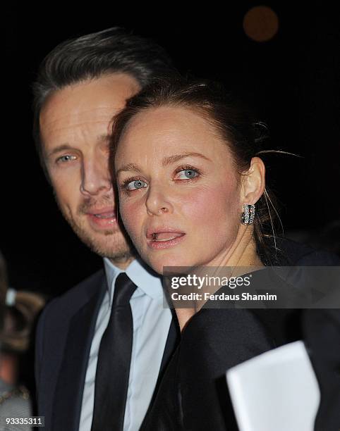 Stella McCartney attends the switch on ceremony for her store christmas lights on November 23, 2009 in London, England.